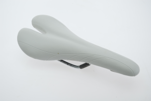 White Fixie Saddle by Single Bikes Co
